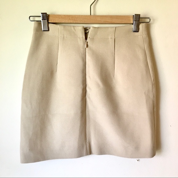 💖 NUDE MINI SKIRT 💖 - Picture 4 of 6